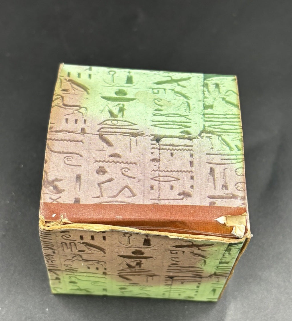 Egyptian Basalt Pyramid Hieroglyph Carved Stone Souvenir Handmade Egypt