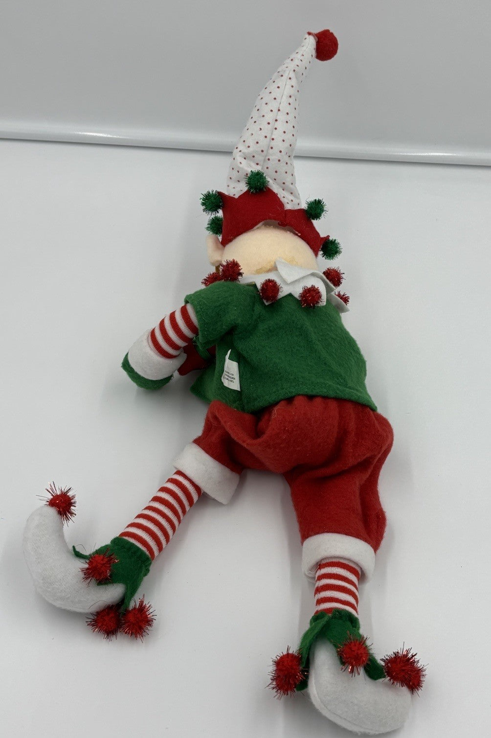 Myer Giftorium 56cm Christmas Elf Plush Shelf Sitter.