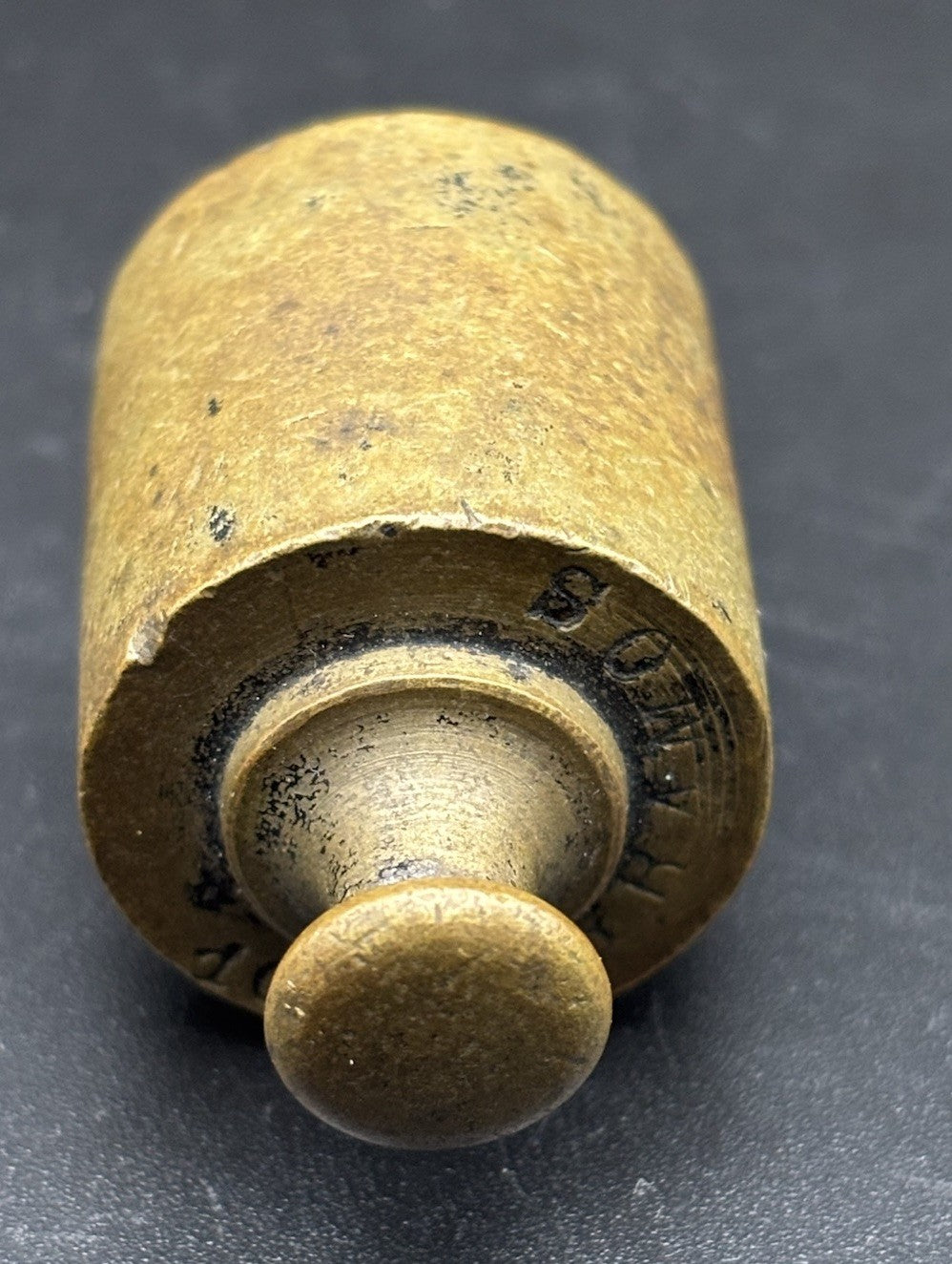 Vintage 100 Gramos Brass Calibration Weight Scale Balance Test Weight