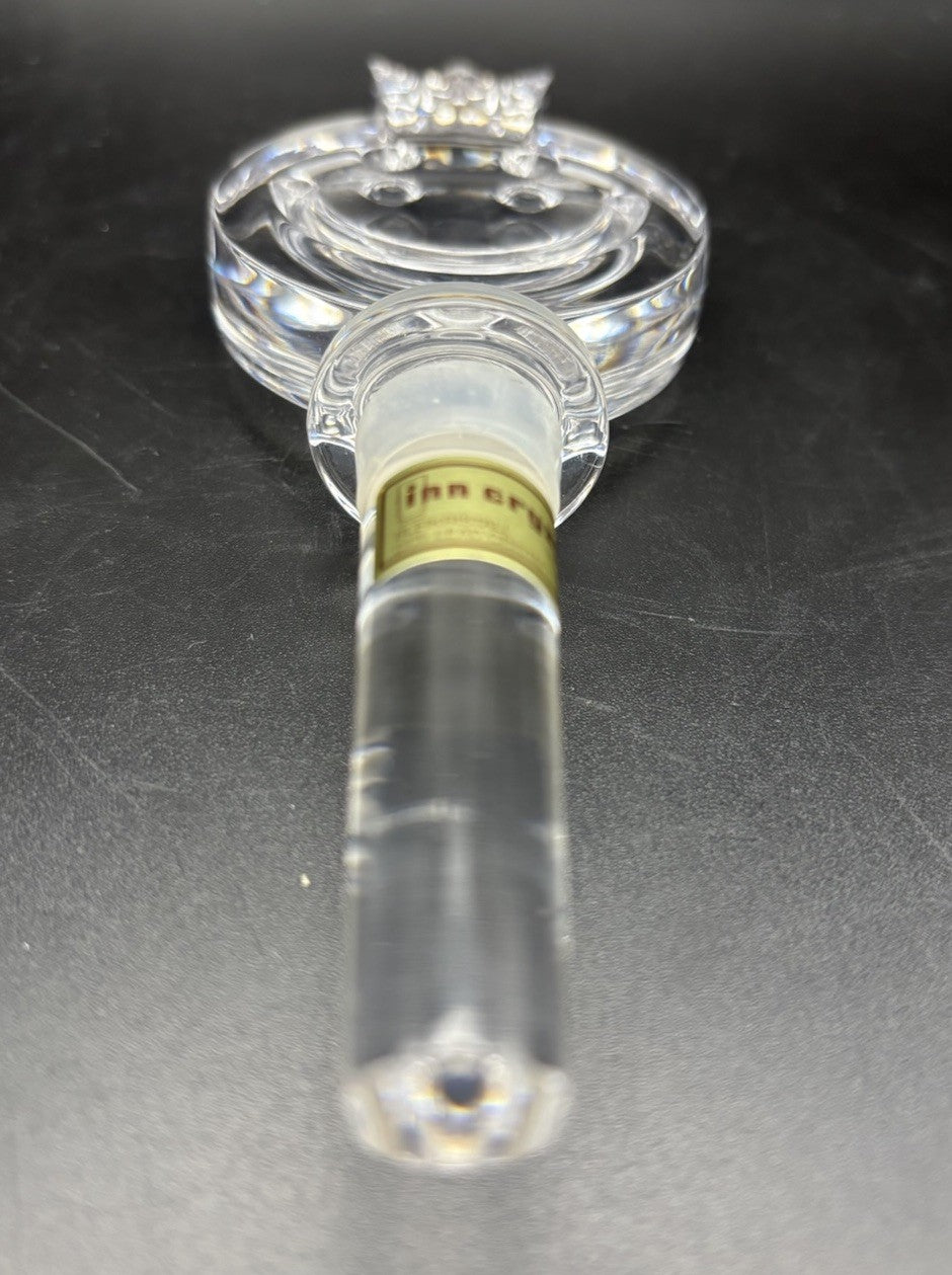 Vintage Inn Crystal 24% Lead Crystal Bottle Stopper Austria Boxed Barware