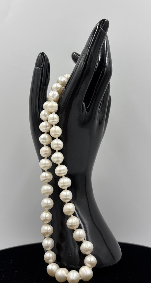 Cultured Freshwater Baroque Pearl Necklace 10.3mm