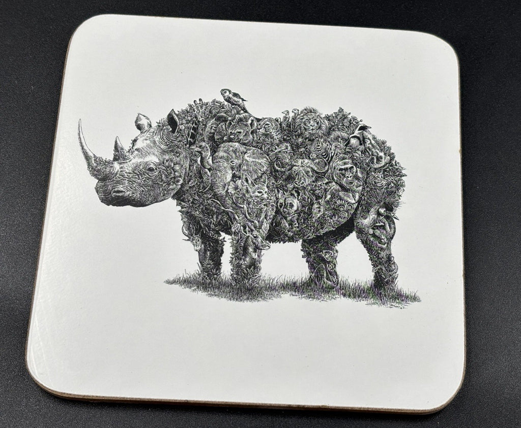 Maxwell & Williams Marini Ferlazzo Animal Earth Coasters Set 6 Boxed