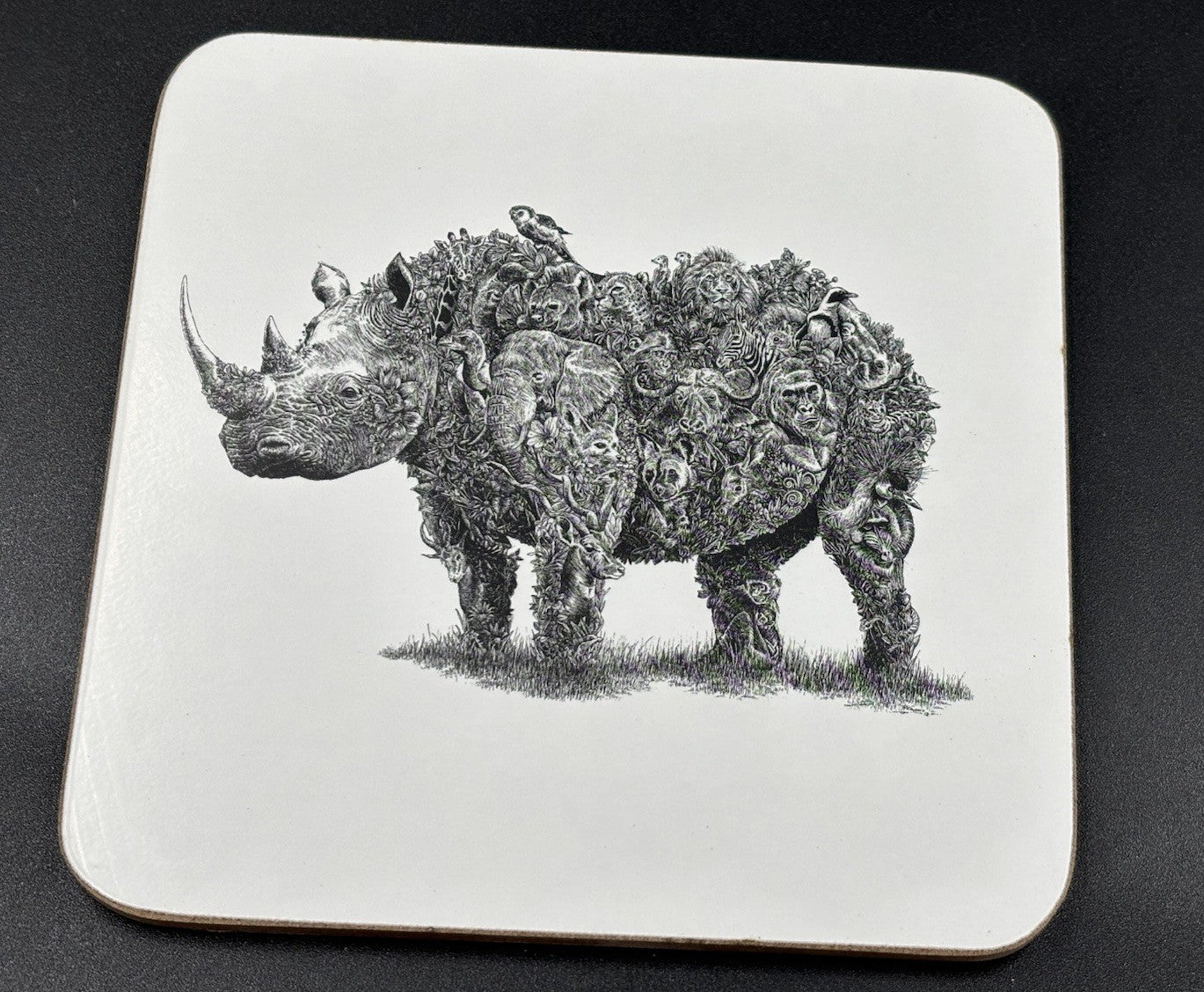 Maxwell & Williams Marini Ferlazzo Animal Earth Coasters Set 6 Boxed