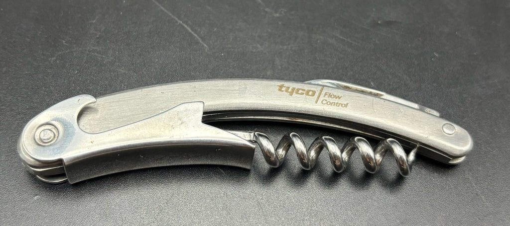 Tyco Flow Control Waiters Corkscrew Wine Bottle Opener Knife Tool