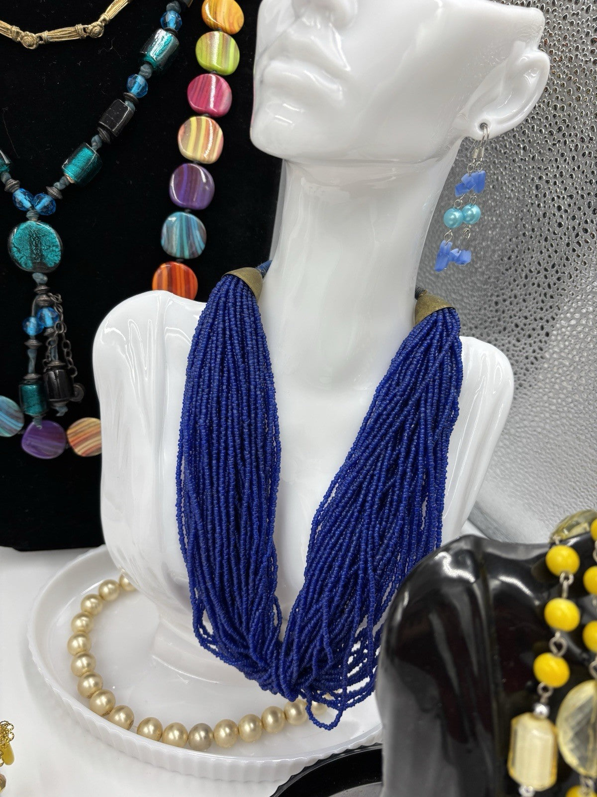 Vintage Jewellery Bulk Lot Estate Mixed Wearable Resale Collection