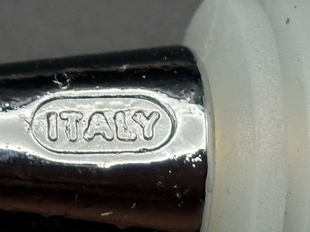 Pedrini Italy Wine Bottle Stopper Stainless Steel Bar Tool