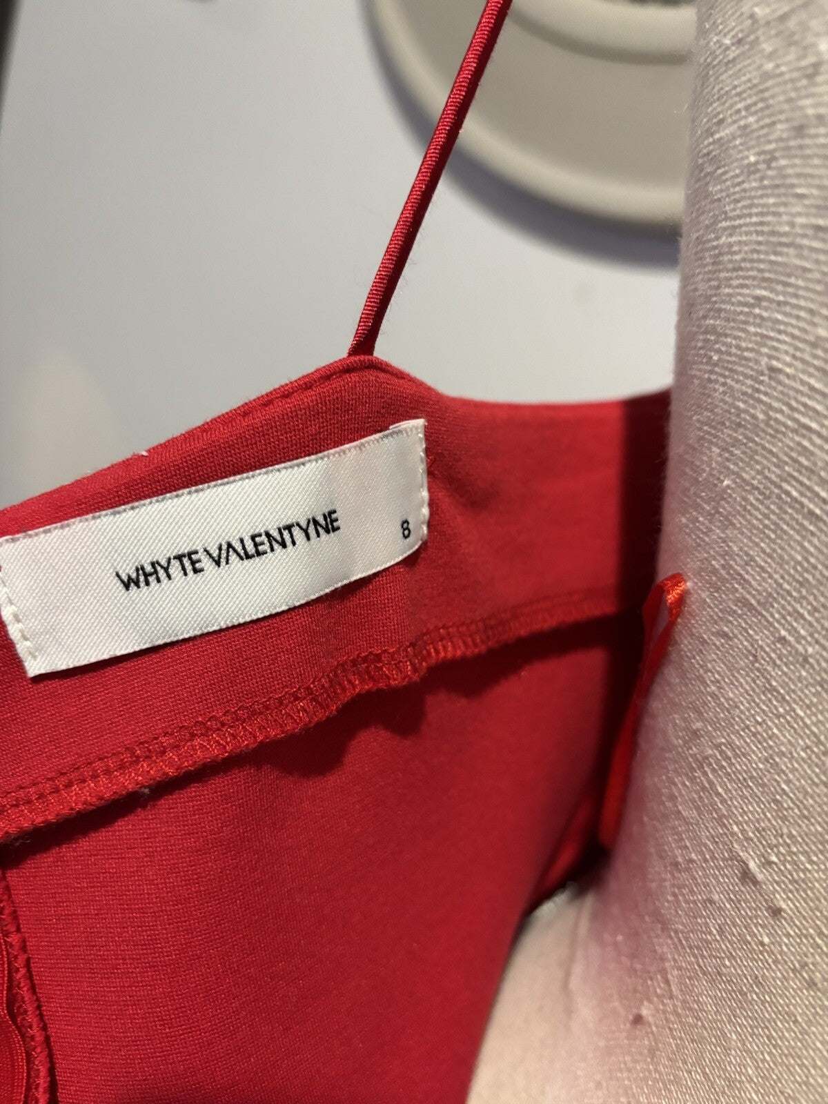 Whyte Valentyne Red Formal Dress Size 8 Evening Cocktail Party