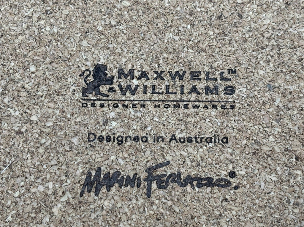 Maxwell & Williams Marini Ferlazzo Animal Earth Coasters Set 6 Boxed
