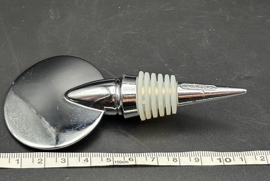 Pedrini Italy Wine Bottle Stopper Stainless Steel Bar Tool