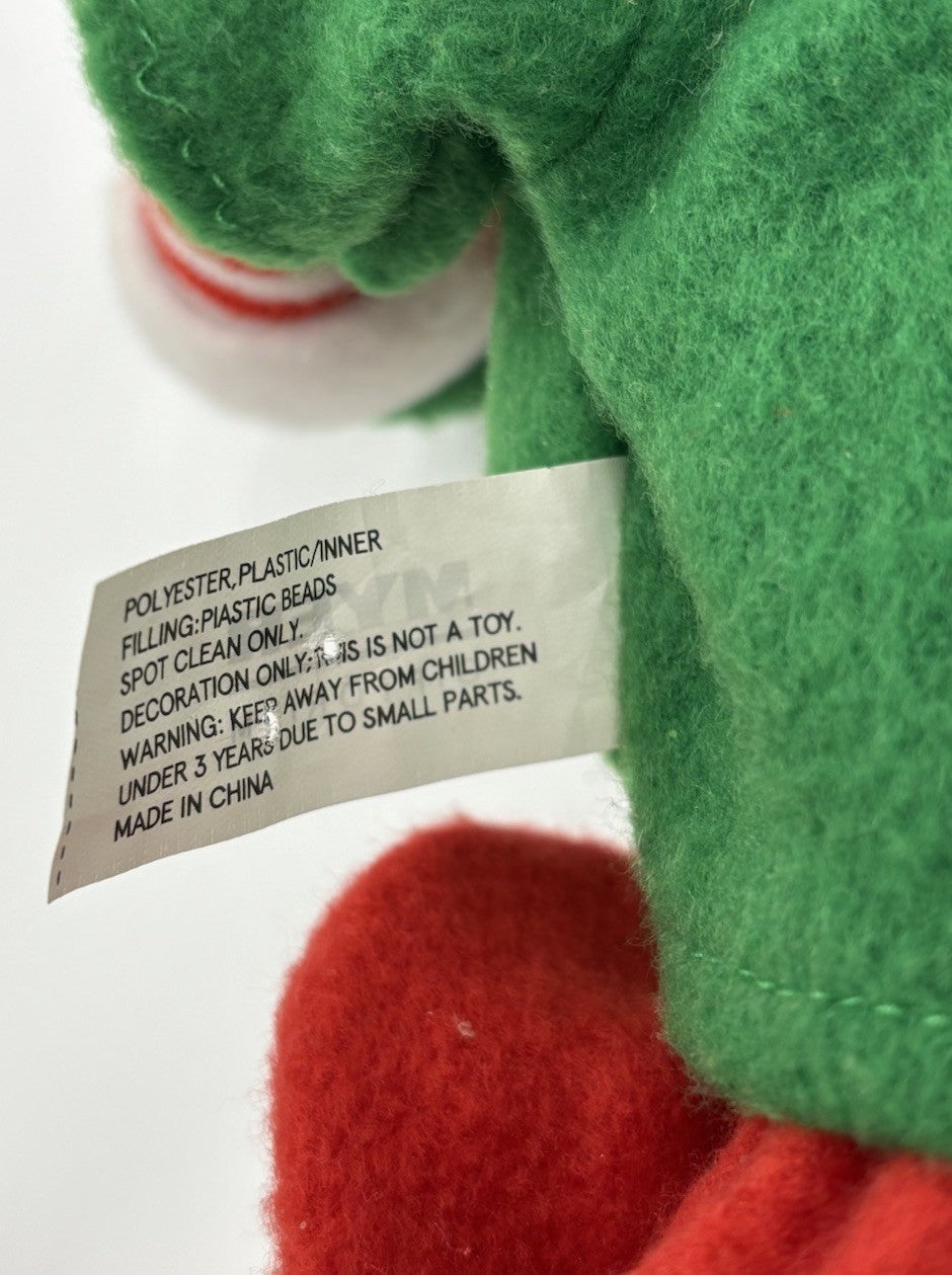 Myer Giftorium 56cm Christmas Elf Plush Shelf Sitter.