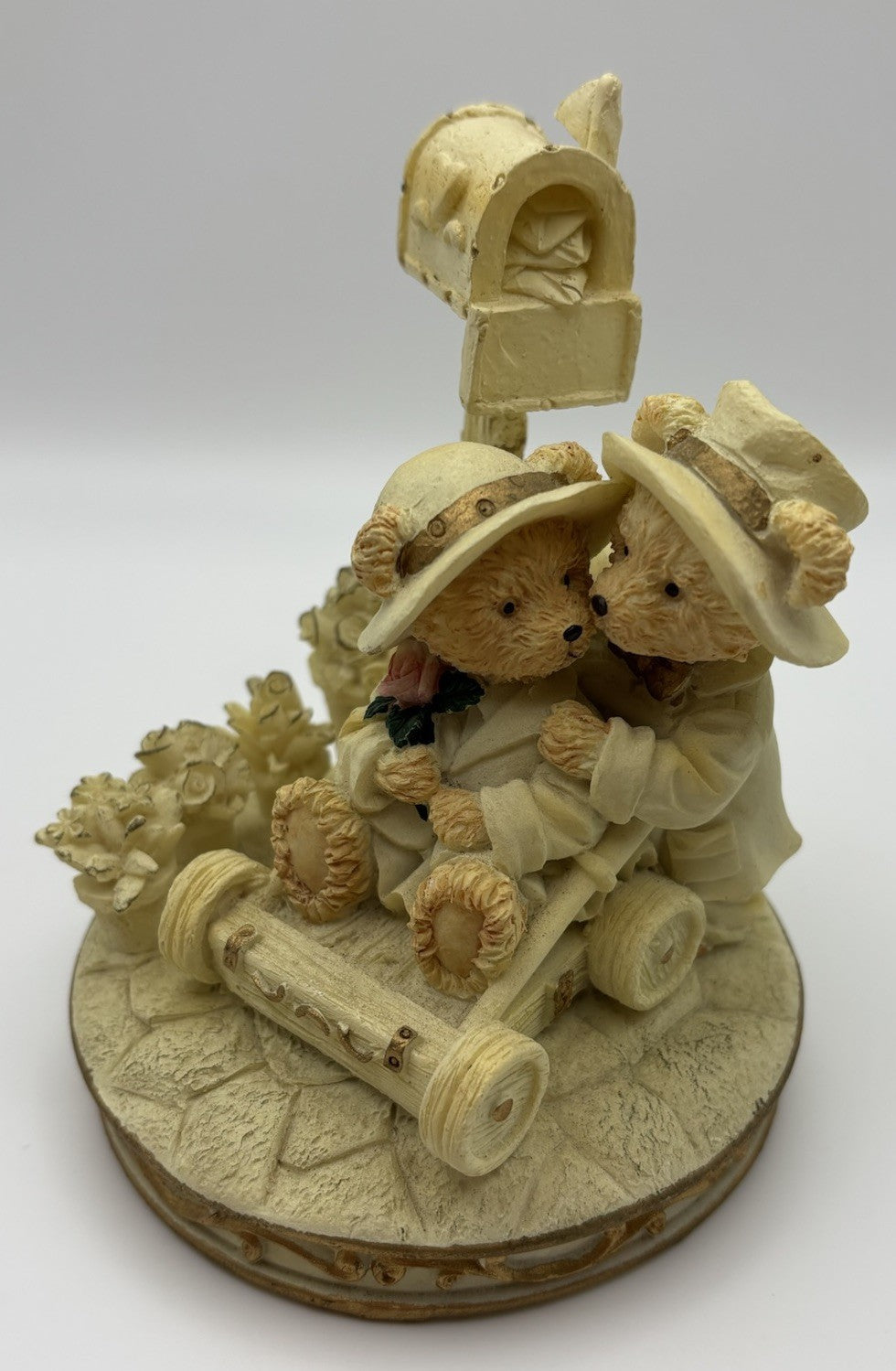 Vintage Avon Beary Bear Collection "Beary Wedding Day" 1998 Figurines*