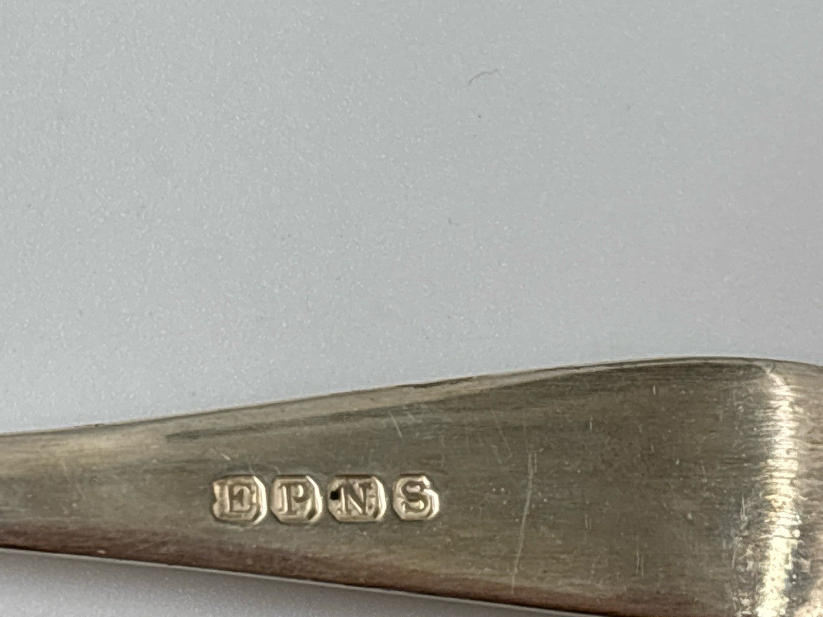 Vintage EPNS Silver Teaspoon Set with Sugar Tongs in Box Ornate Scroll Design