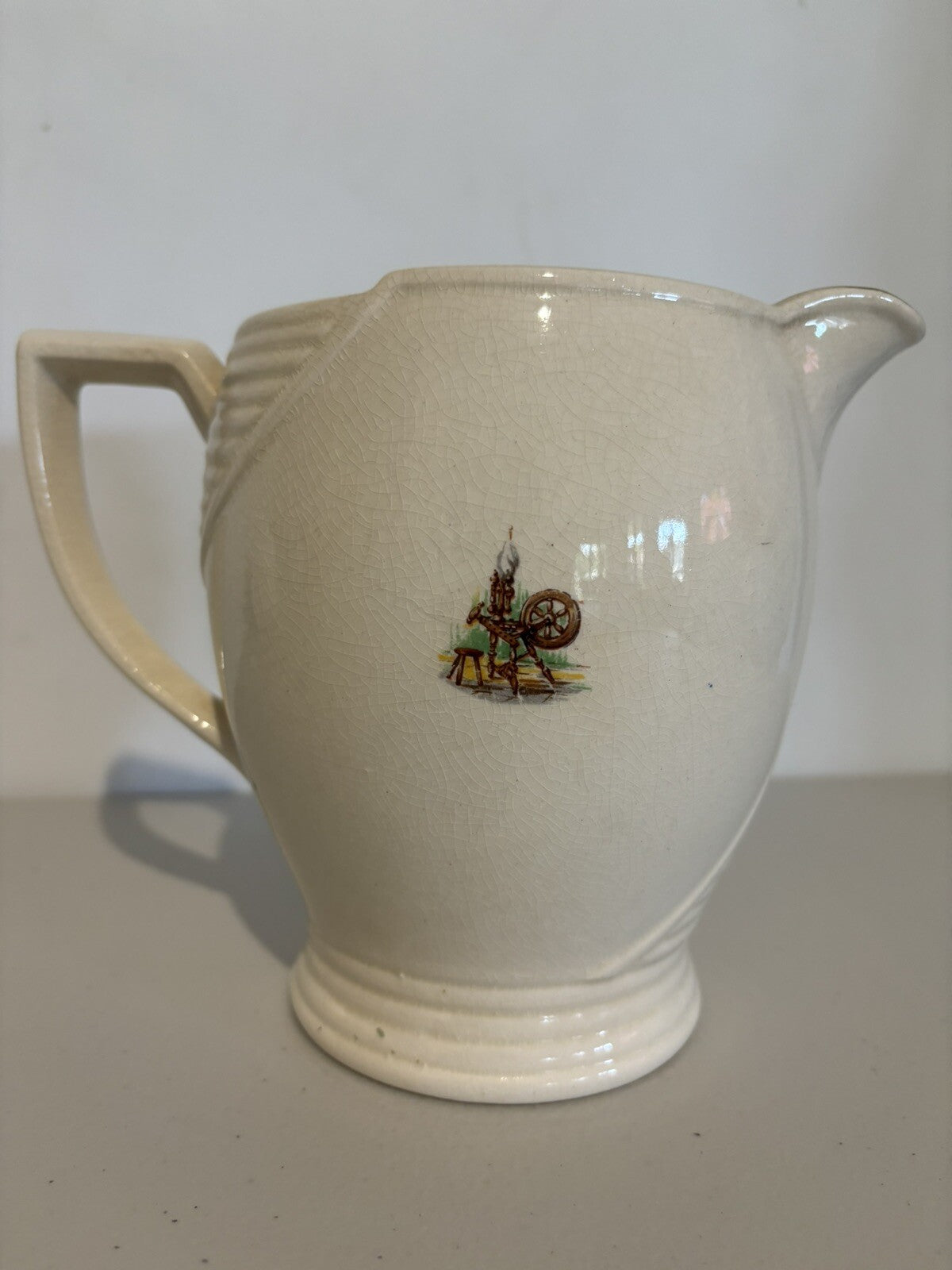 Vintage Price Bros Ye Olde Inne Jug English Cottage Scene, Made in England