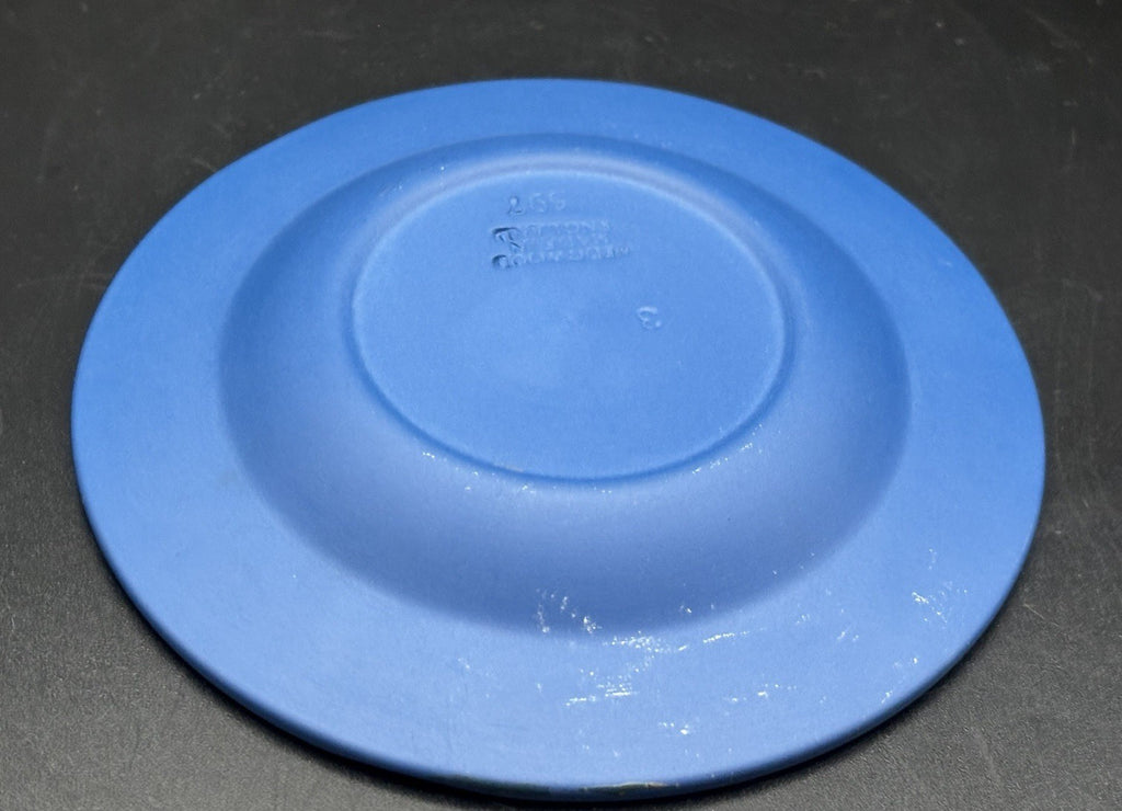 Wedgwood Jasperware ER II Queen Elizabeth Coronation 1953 Dish Blue “ 567”