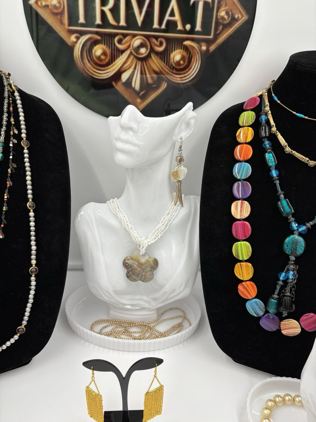 Vintage Jewellery Bulk Lot Estate Mixed Wearable Resale Collection