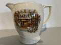 Vintage Price Bros Ye Olde Inne Jug English Cottage Scene, Made in England