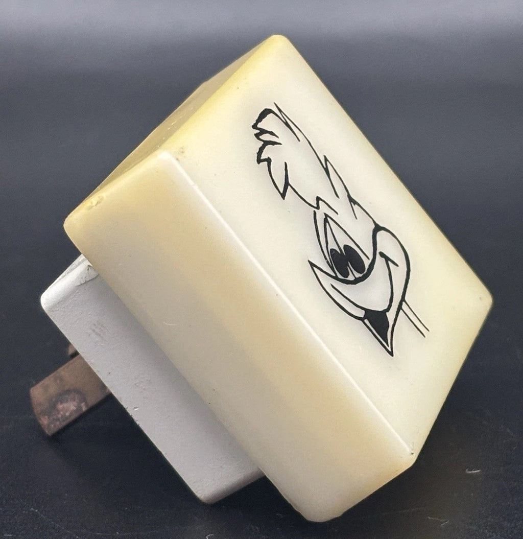 Vintage Nite Lite Plug In Night Light Cartoon Duck Woody Style AU Retro