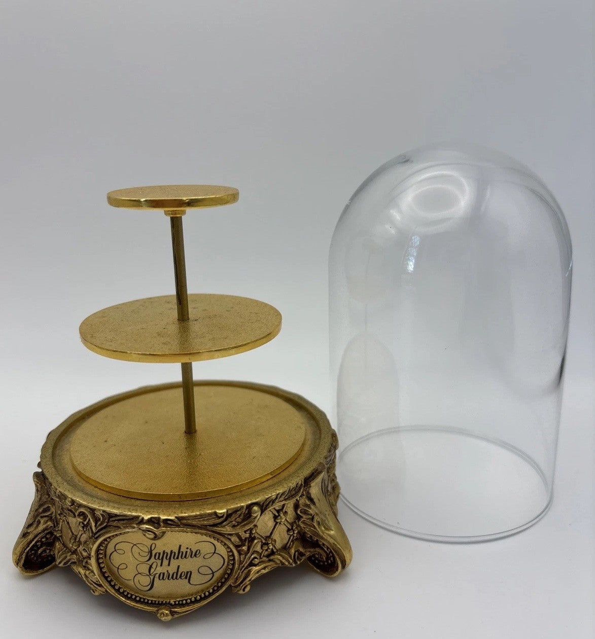 Fabergé Sapphire Garden Display Dome Stand Franklin Limited Edition’