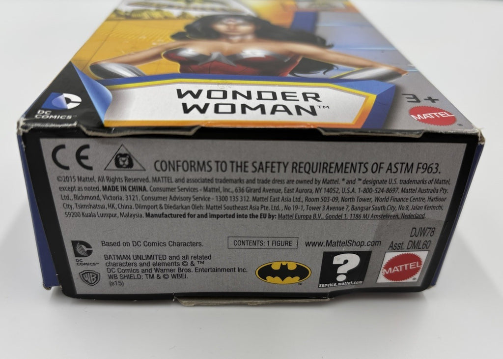 Batman Unlimited Wonder Woman Action Figure 12” Mattel DC Comics 2015 DJW78
