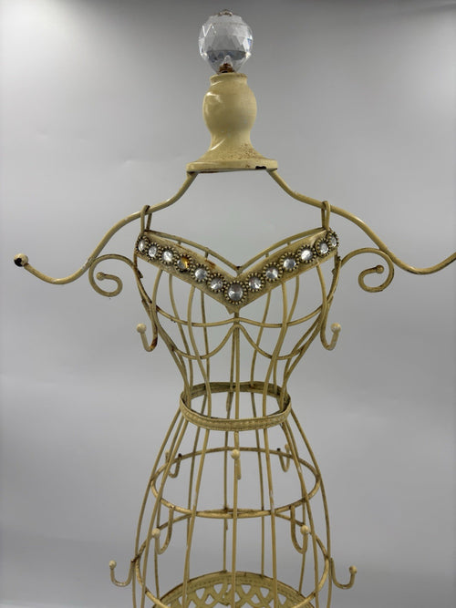 Wire dress form detail