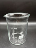 SIMAX 250ml Laboratory Glass Beaker Czech Republic Lab Measuring Jug