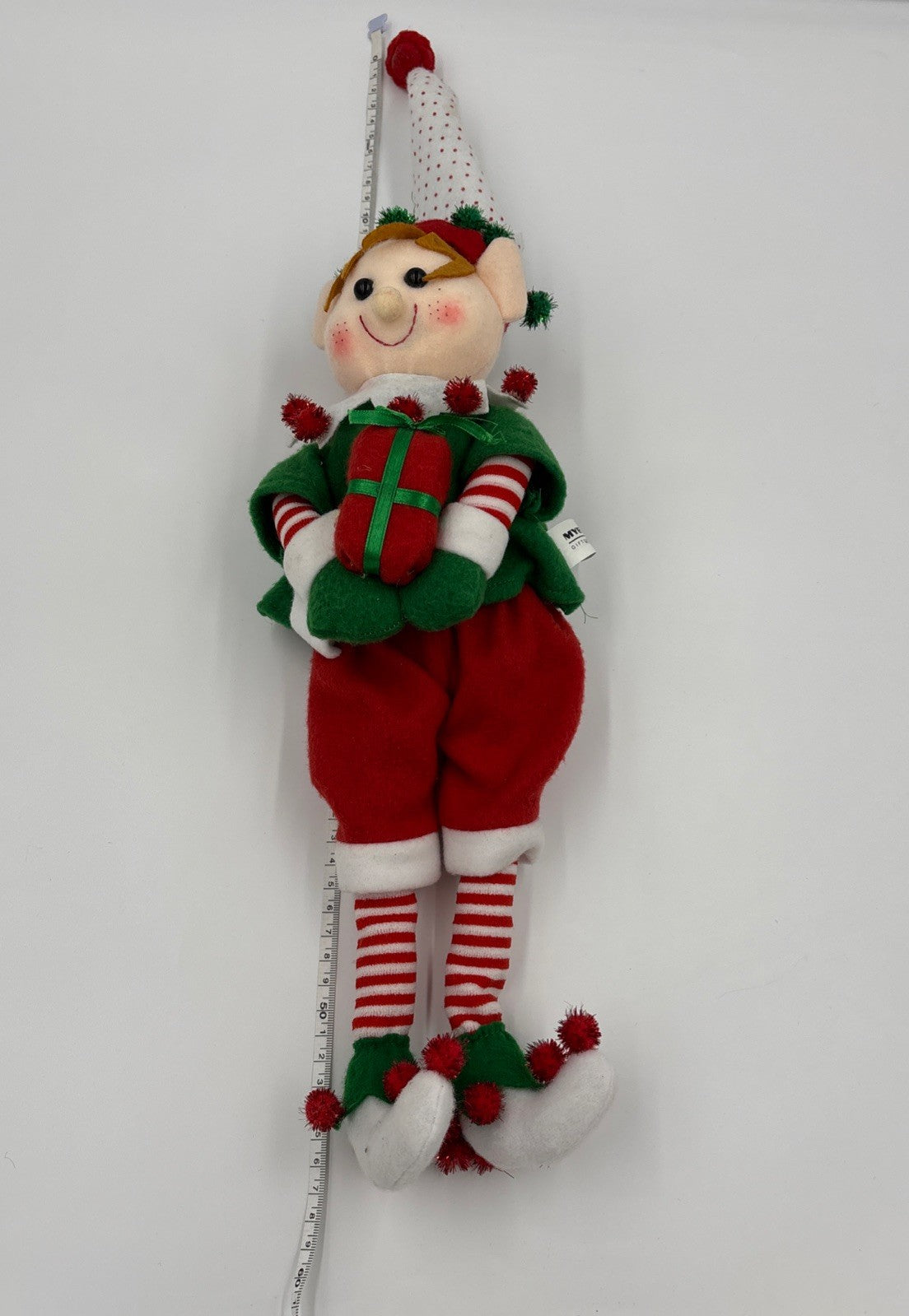 Myer Giftorium 56cm Christmas Elf Plush Shelf Sitter