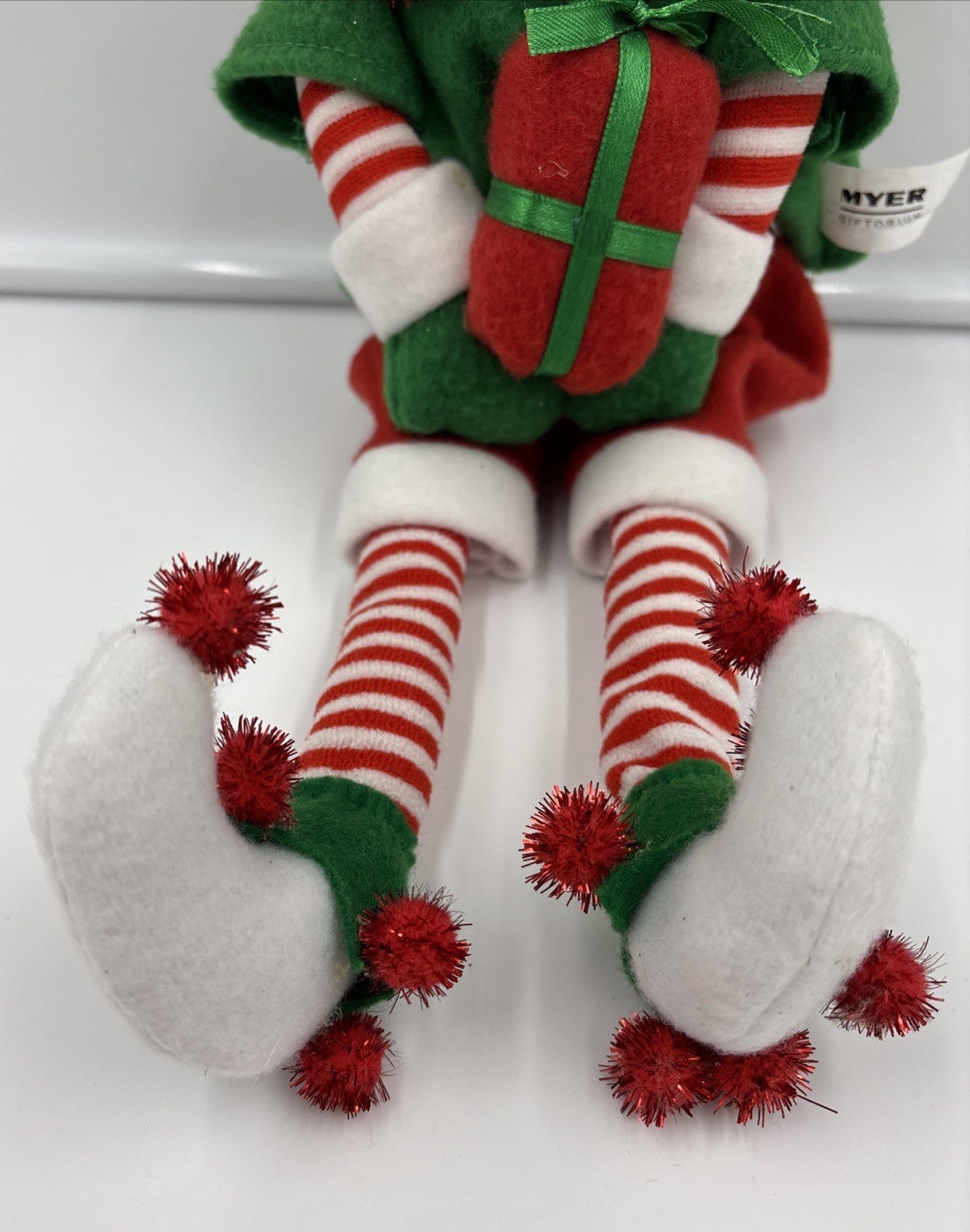 Myer Giftorium 56cm Christmas Elf Plush Shelf Sitter