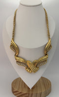 Vintage Avon Undeniable Necklace Billy Dee Williams 1993 Clear Crystal