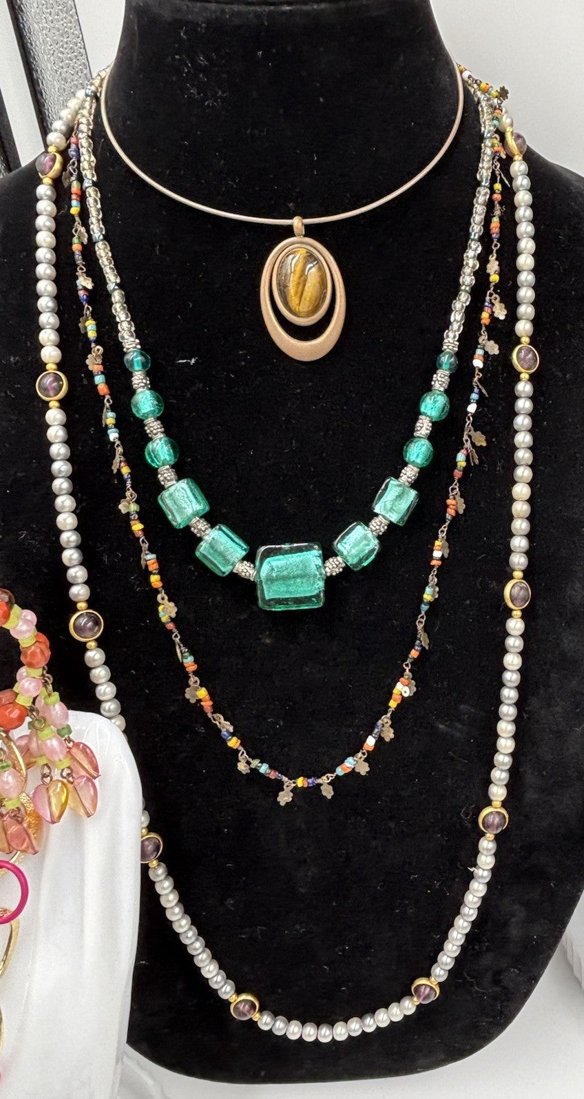 Vintage Jewellery Bulk Lot Estate Mixed Wearable Resale Collection