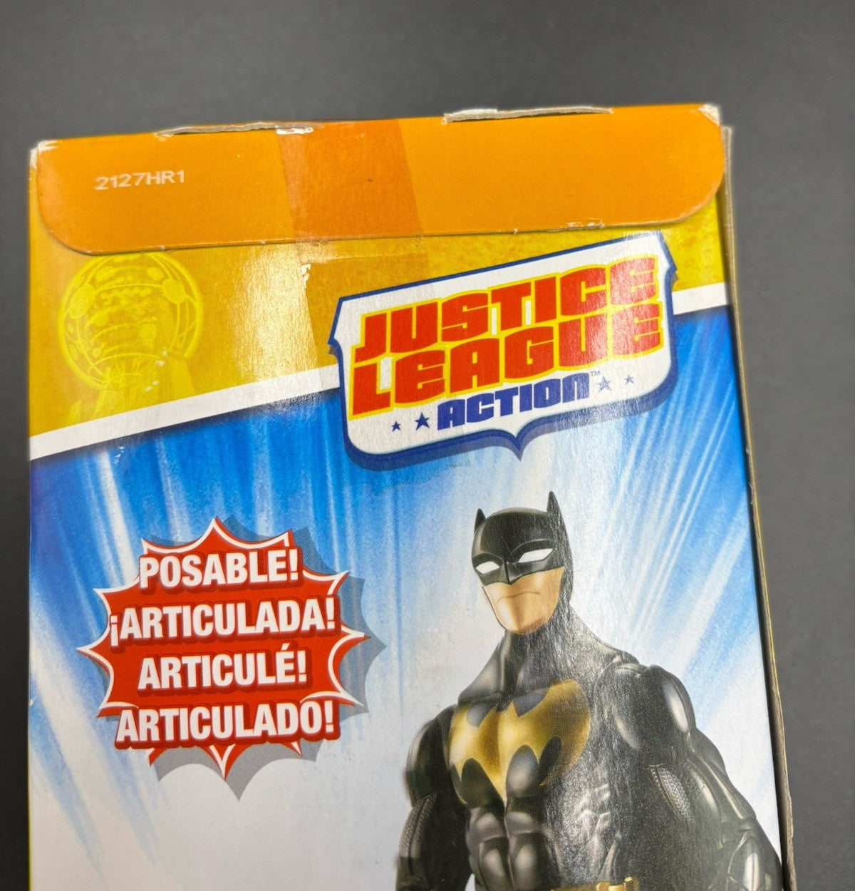 Justice League Action Batman Stealth Shot Black Gold Suit Mattel DC 2016 Figure