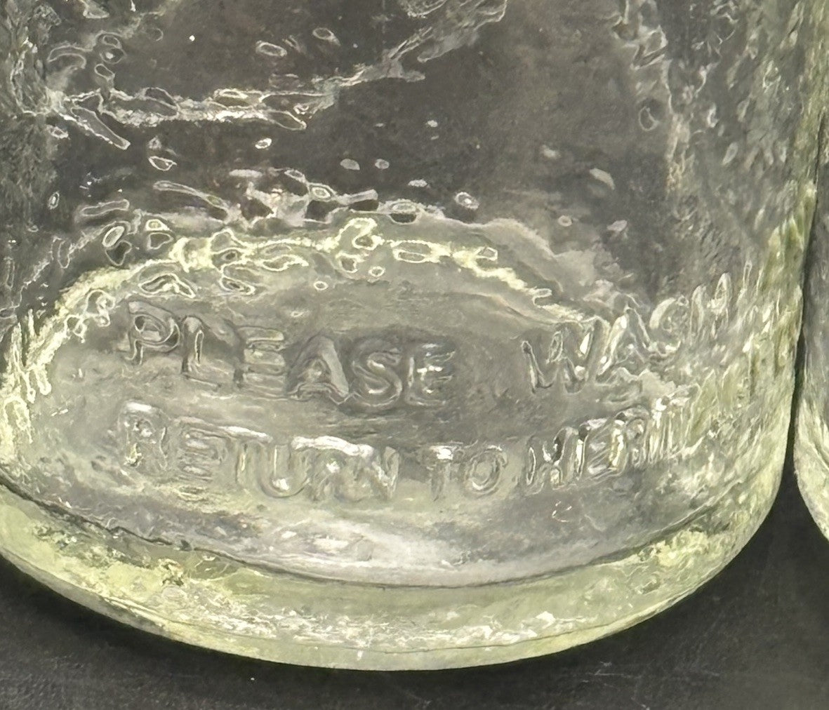 Vintage Style Glass Milk Bottles Derby Heritage Co Since 1810 Pair