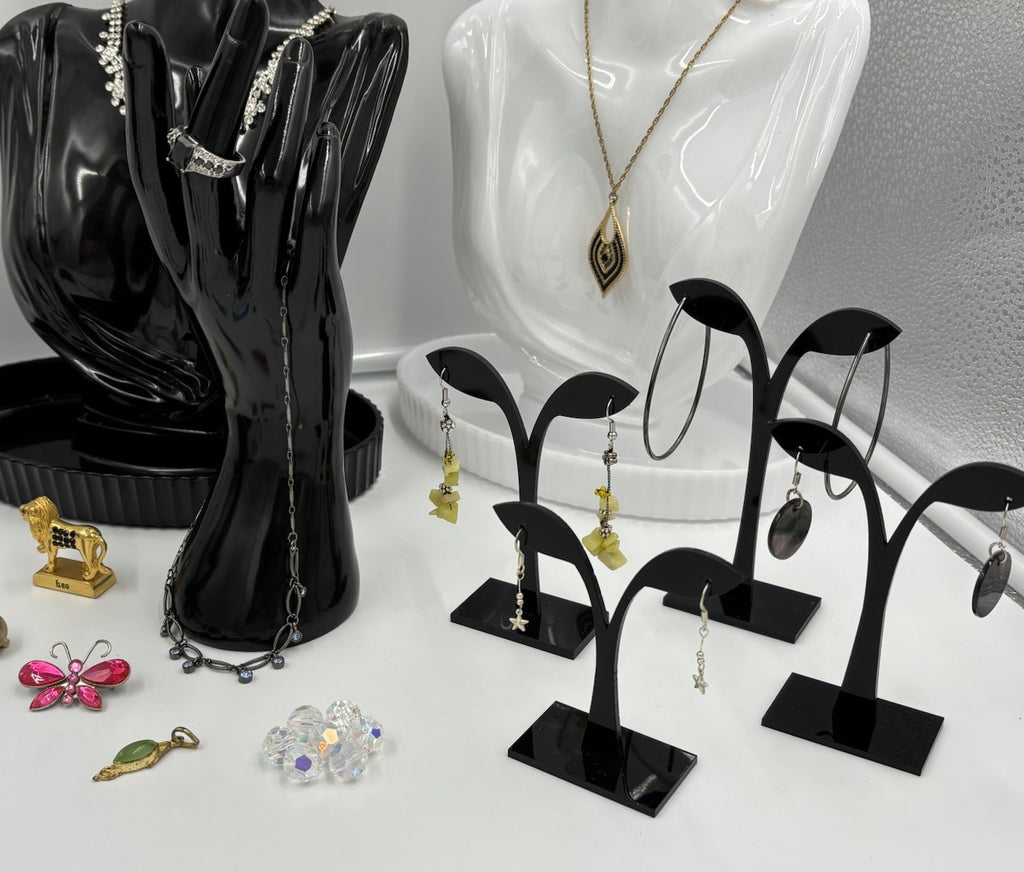 Vintage Jewellery Bulk Lot Estate Mixed Wearable Resale Collection
