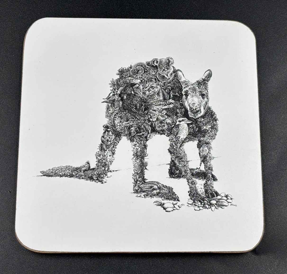 Maxwell & Williams Marini Ferlazzo Animal Earth Coasters Set 6 Boxed