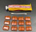 Vintage Bakelite Loose Beads Butterscotch Amber Tested Chunky Retro Beads