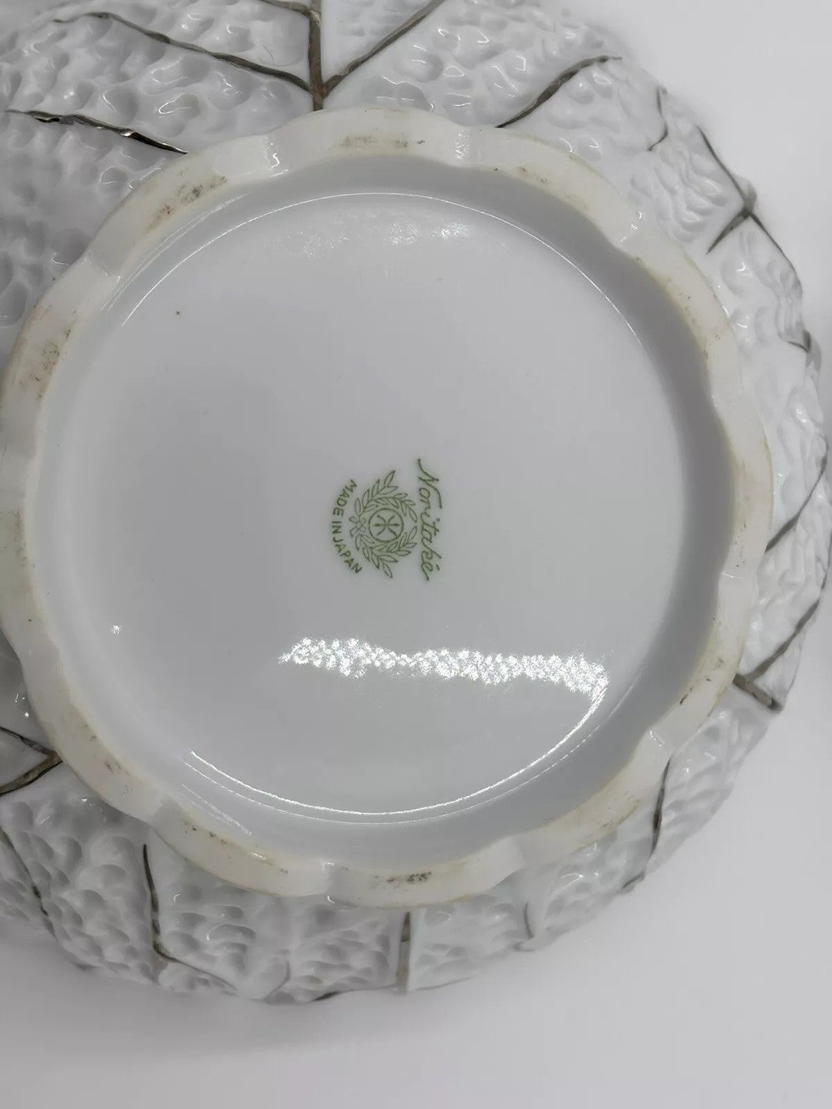 Rare Noritake Lobster Salad Bowl Set Vintage Japan Porcelain Serving Dish