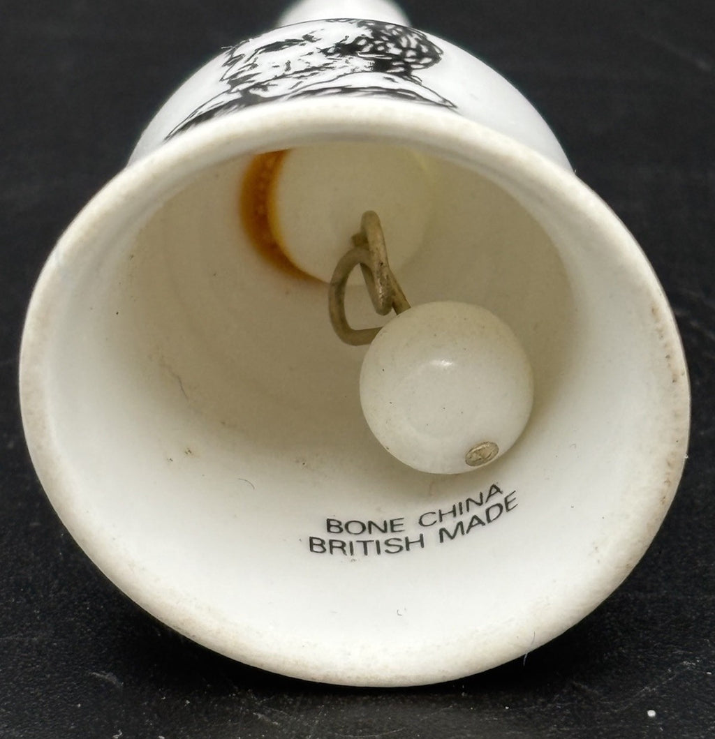Vintage Bone China Bell Wordsworth English Lakes Souvenir England