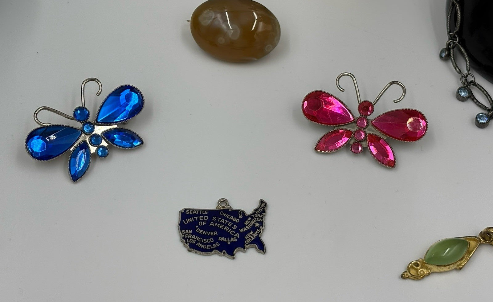 Vintage Jewellery Bulk Lot Estate Mixed Wearable Resale Collection