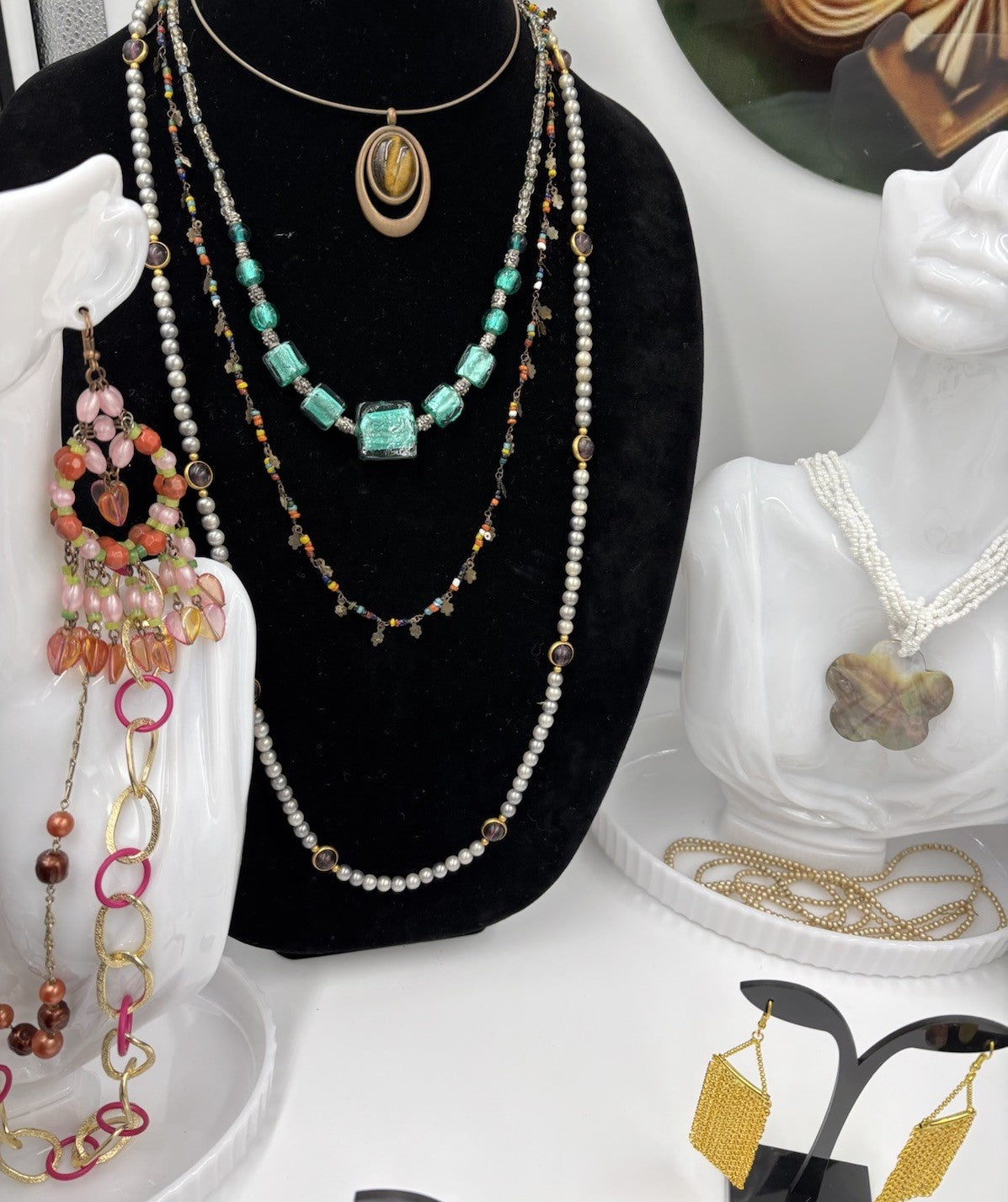 Vintage Jewellery Bulk Lot Estate Mixed Wearable Resale Collection
