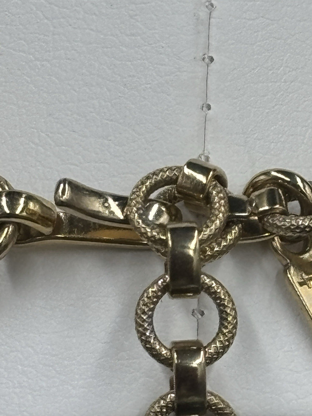 Vintage Monet Rope Twist Necklace 1980s Two Tone Gold Silver Choker