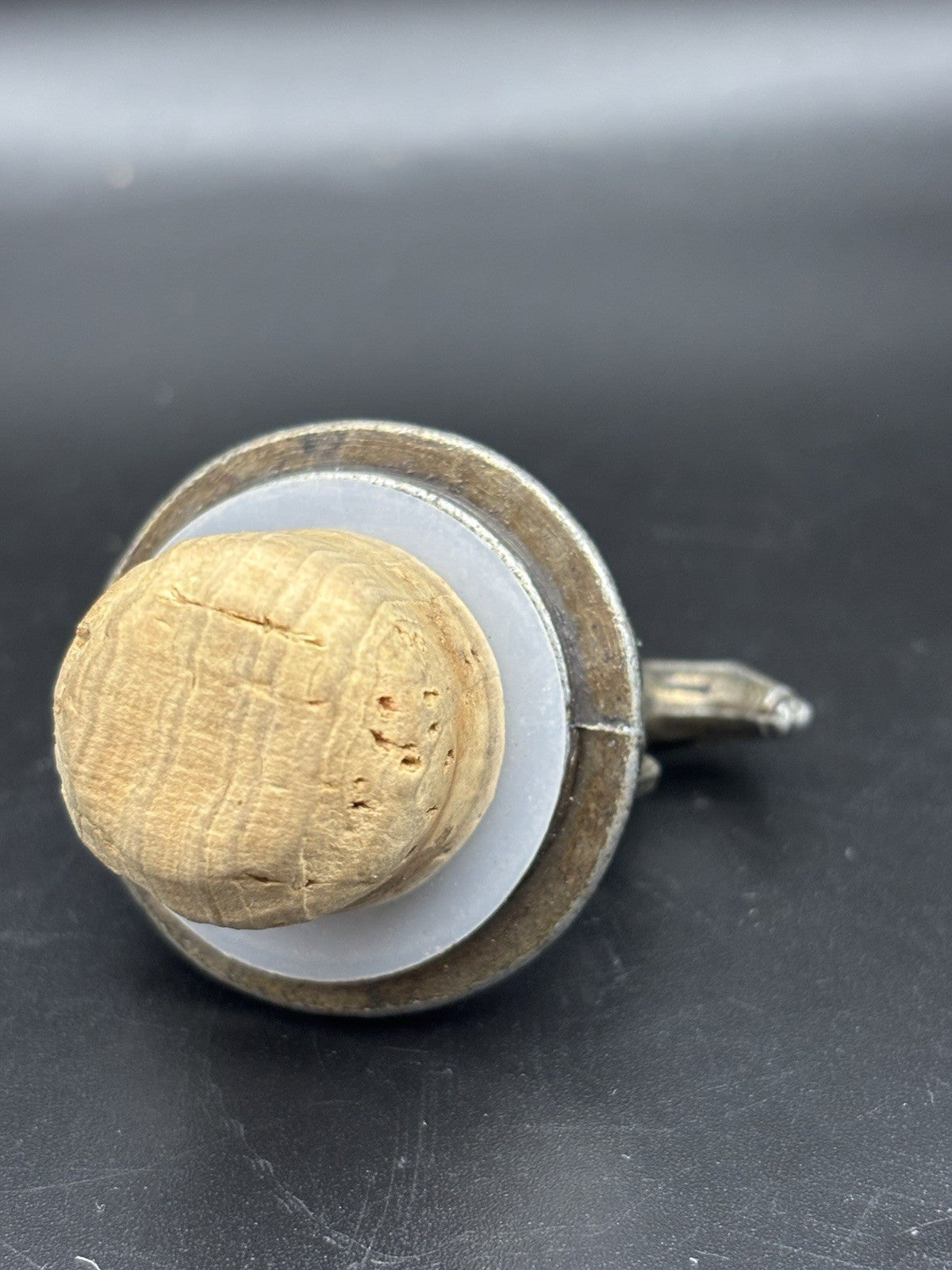 Blanton’s Bourbon Bottle Stopper Horse Jockey Letter O Cork Top