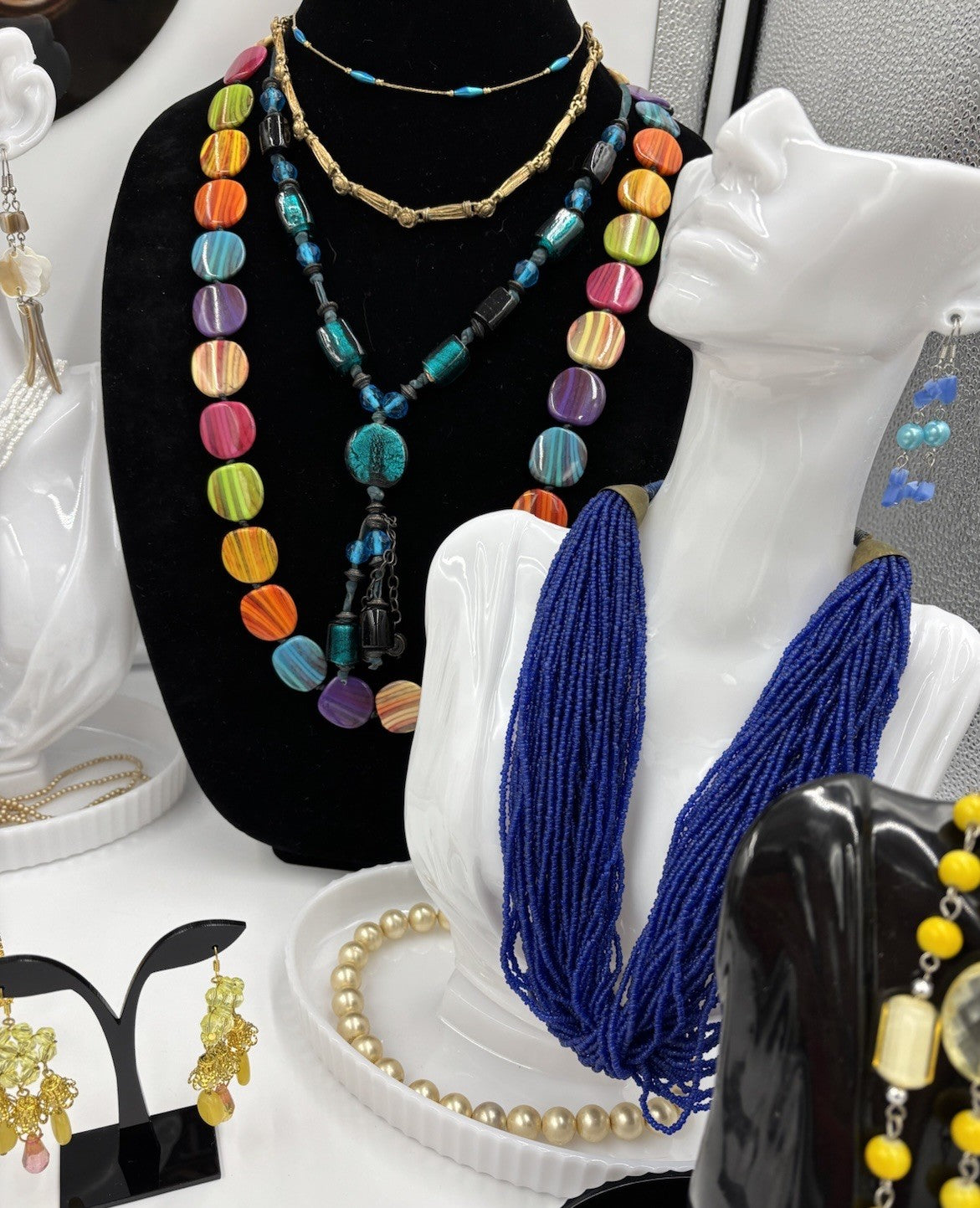 Vintage Jewellery Bulk Lot Estate Mixed Wearable Resale Collection