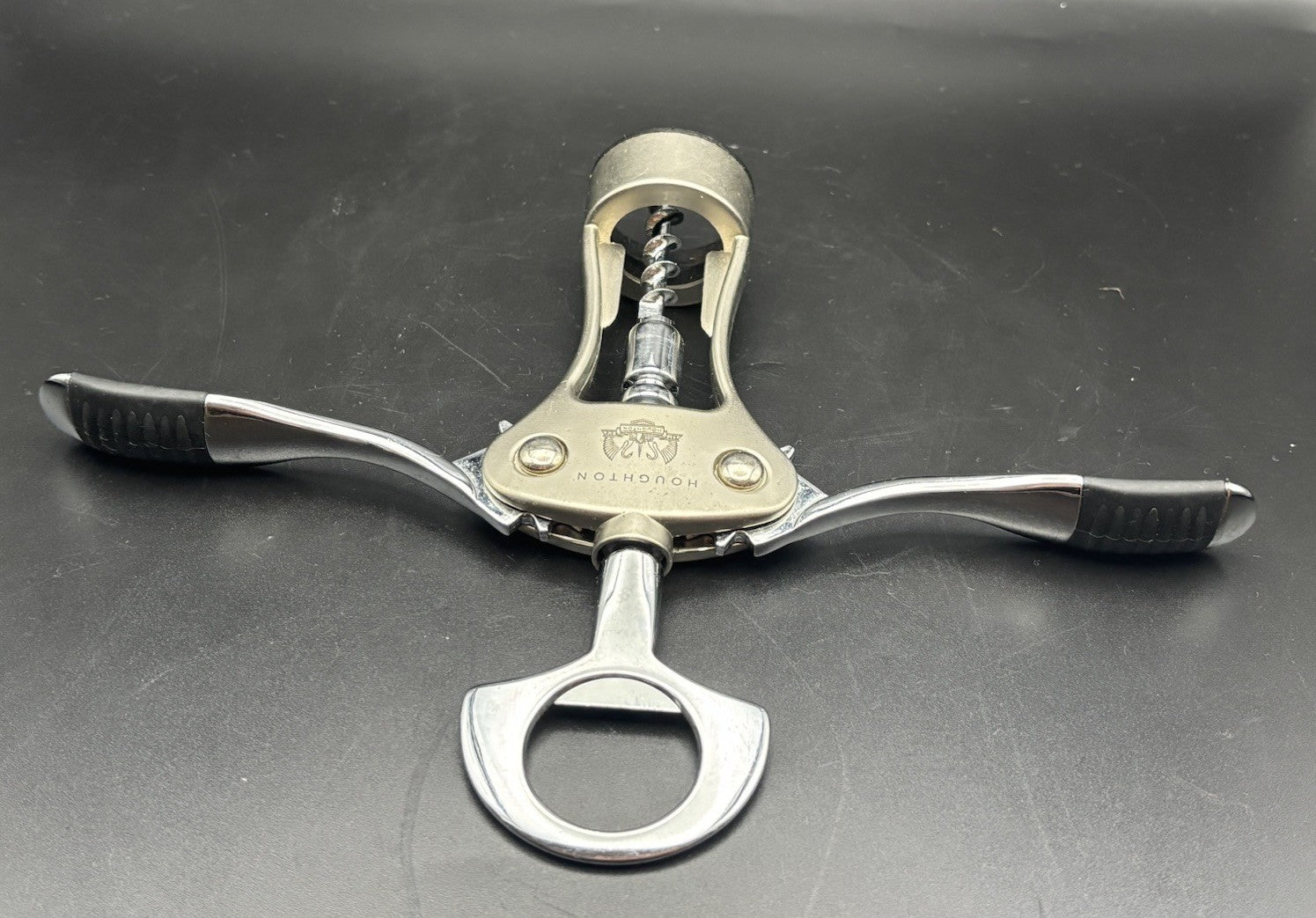 Hougton Wing Corkscrew Bottle Opener Metal Wine Opener Barware