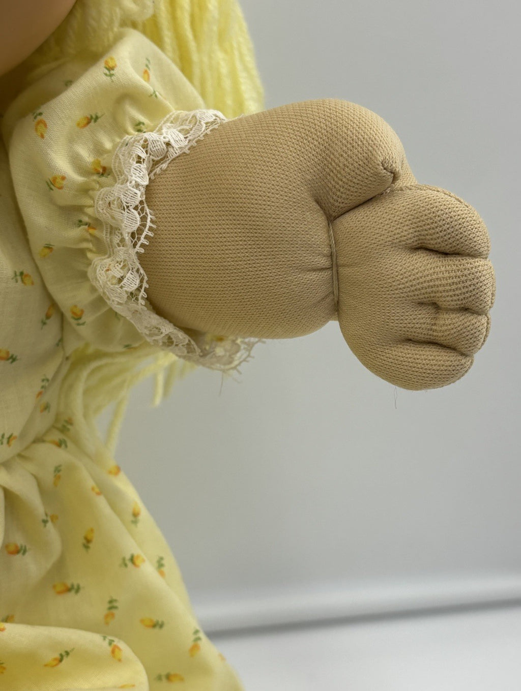 Vintage 1985 Girl Cabbage Patch Kid Coleco China Xavier Roberts Signed Doll