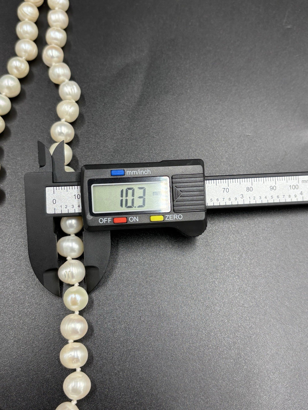 Cultured Freshwater Baroque Pearl Necklace 10.3mm