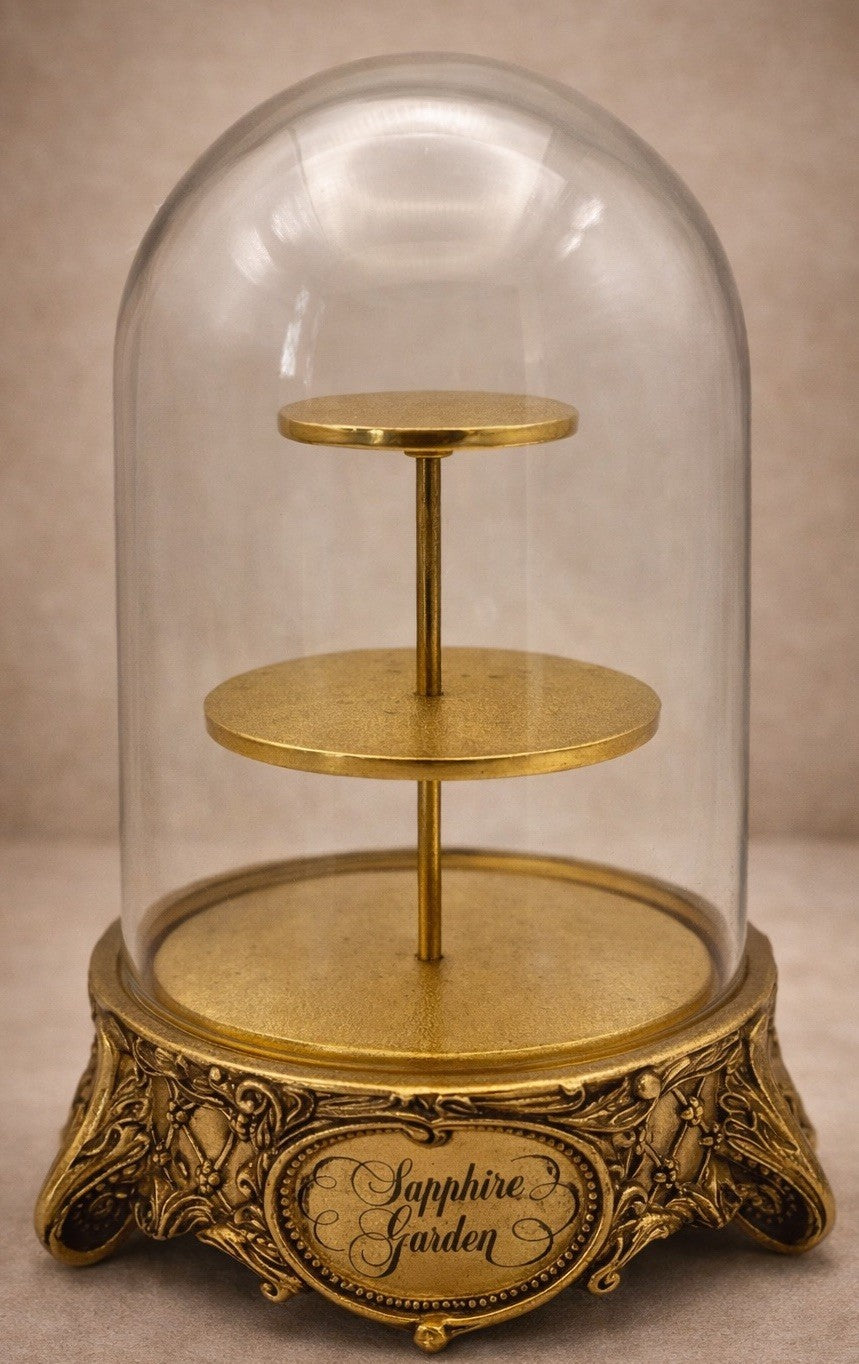 Fabergé Sapphire Garden Display Dome Stand Franklin Limited Edition’