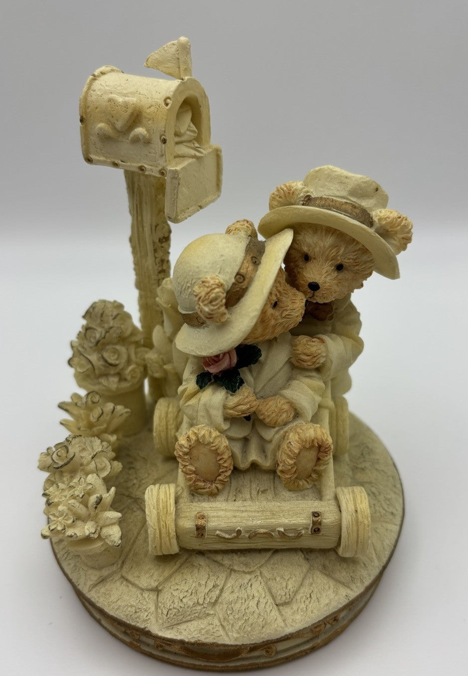 Vintage Avon Beary Bear Collection "Beary Wedding Day" 1998 Figurines*