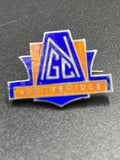 Angus & Coote 1939 Sterling Silver Enamel Badge Rare Collectible Pin