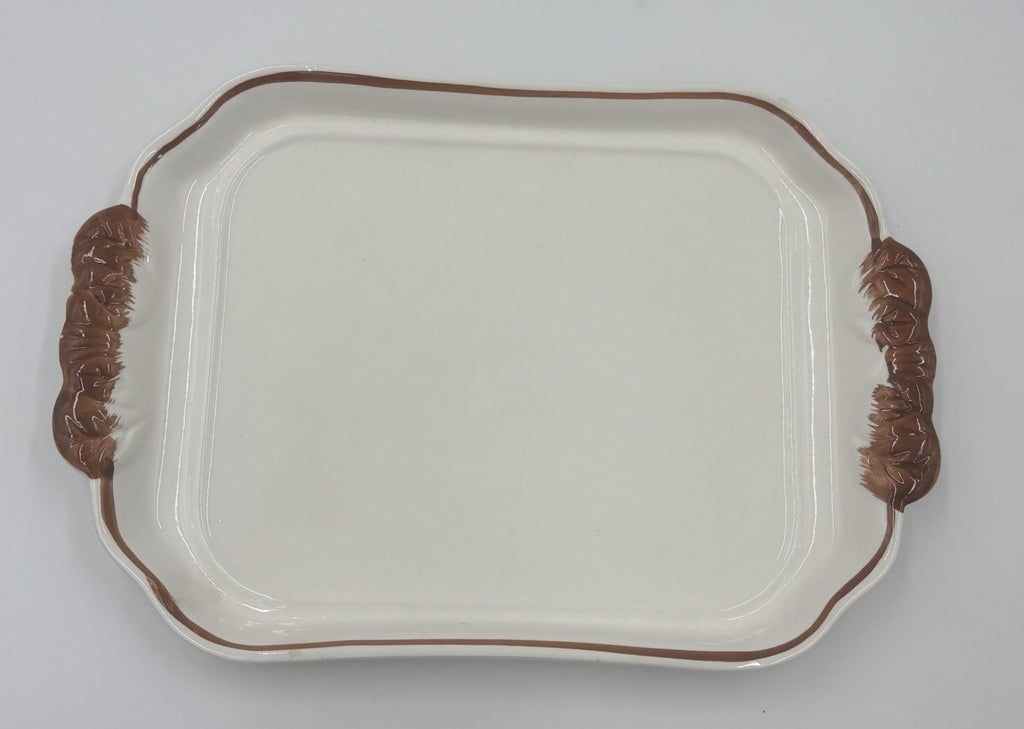 Vintage Soup Tureen Set Floral Transferware Lid Tray Ladle Ceramic