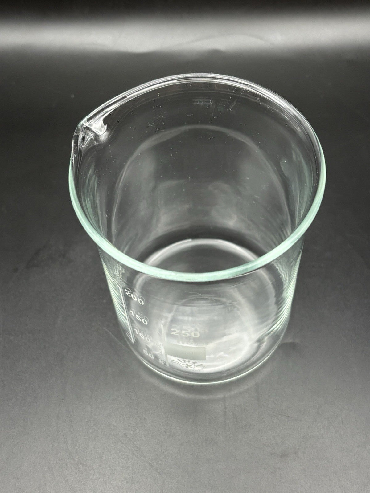 SIMAX 250ml Laboratory Glass Beaker Czech Republic Lab Measuring Jug