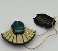 New in Box Erstwilder Brooch Egyptian Revival Scarab The Heart of Egypt 2020s